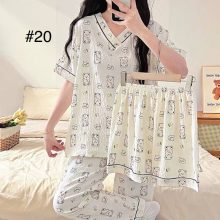 9 طرح ست سه تیکه نخی وارداتی کد 2235