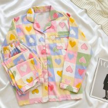 23 طرح ست بلوز شلوار آستین بلند موسلین وارداتی کد 6117