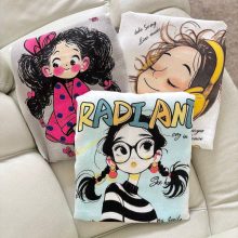 24 طرح ست دو تیکه آستین بلند نخ کریشه وارداتی کد 6119