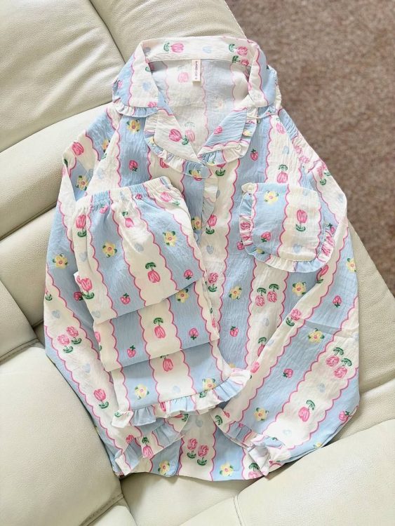 11طرح ست دو تیکه آستین بلند وارداتی کد 6120