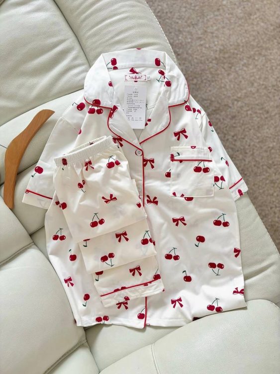 14 طرح ست دو تیکه پنبه ای وارداتی کد 6124