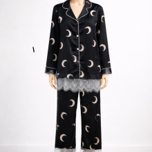 ست دو تیکه ساتن وارداتی کد 6105